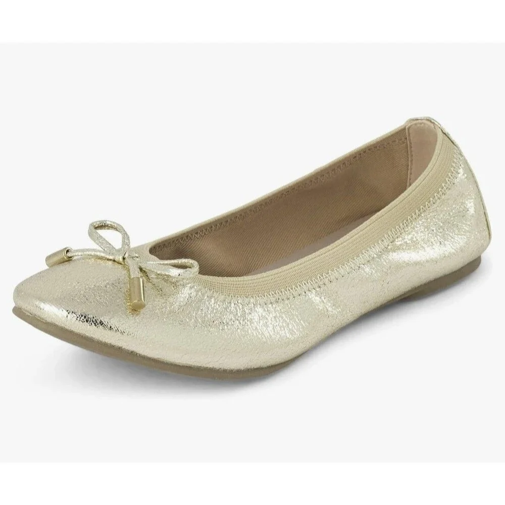 The Children's Place,Ballet Flats,Soft Gold,4 Years